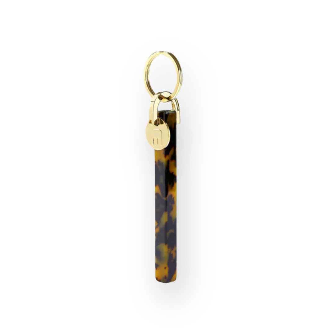 MACHETE - BAR KEYCHAIN IN CLASSIC TORTOISE/GOLD
