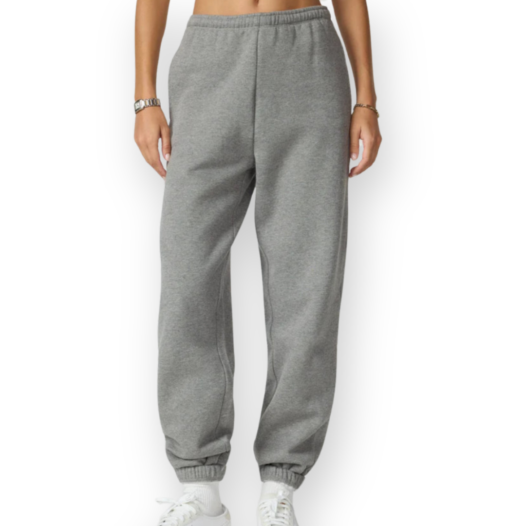 MPG SPORT - BOYFRIEND SWEATPANT IN HEATHER STEEL GREY