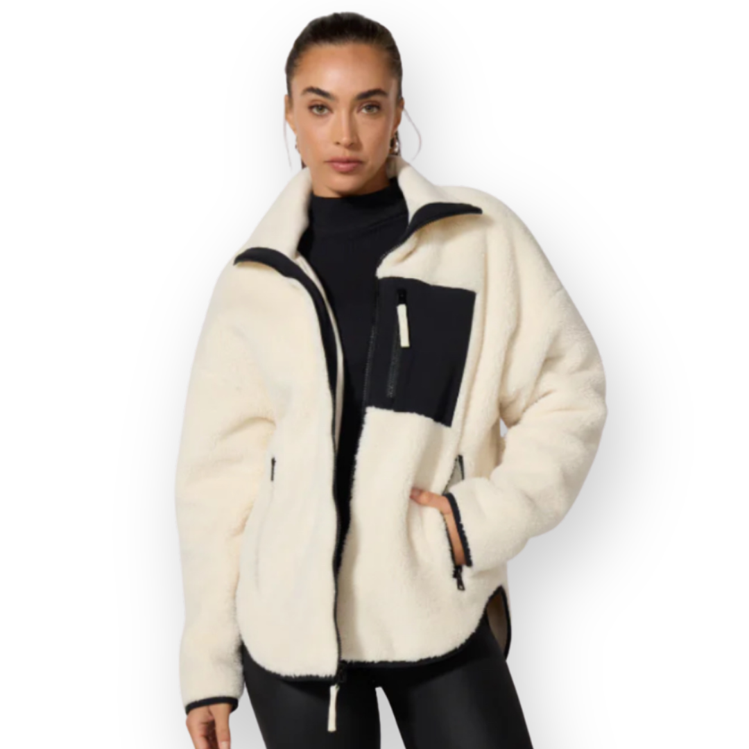 MPG SPORT - BERBER JACKET IN BIRCH SHERPA