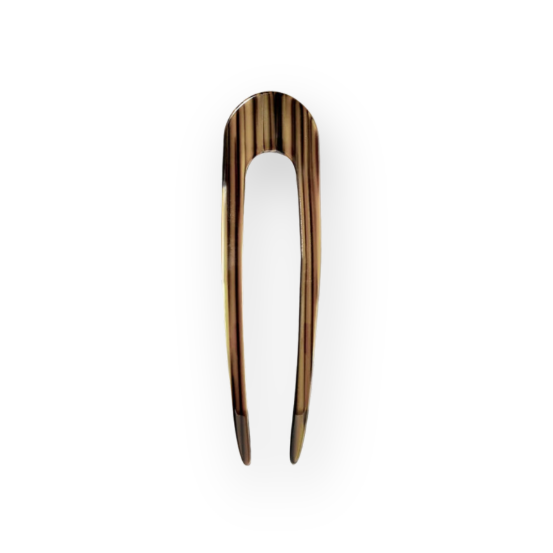 MACHETE - FRENCH HAIR PIN IN TIGER'S EYE