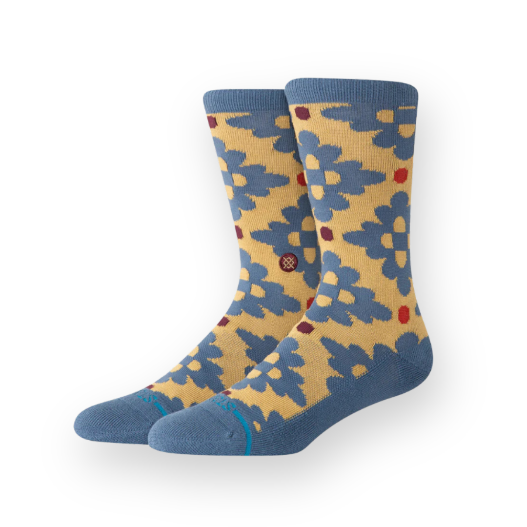 STANCE - CERAMIC CREW SOCK IN SEABLUE