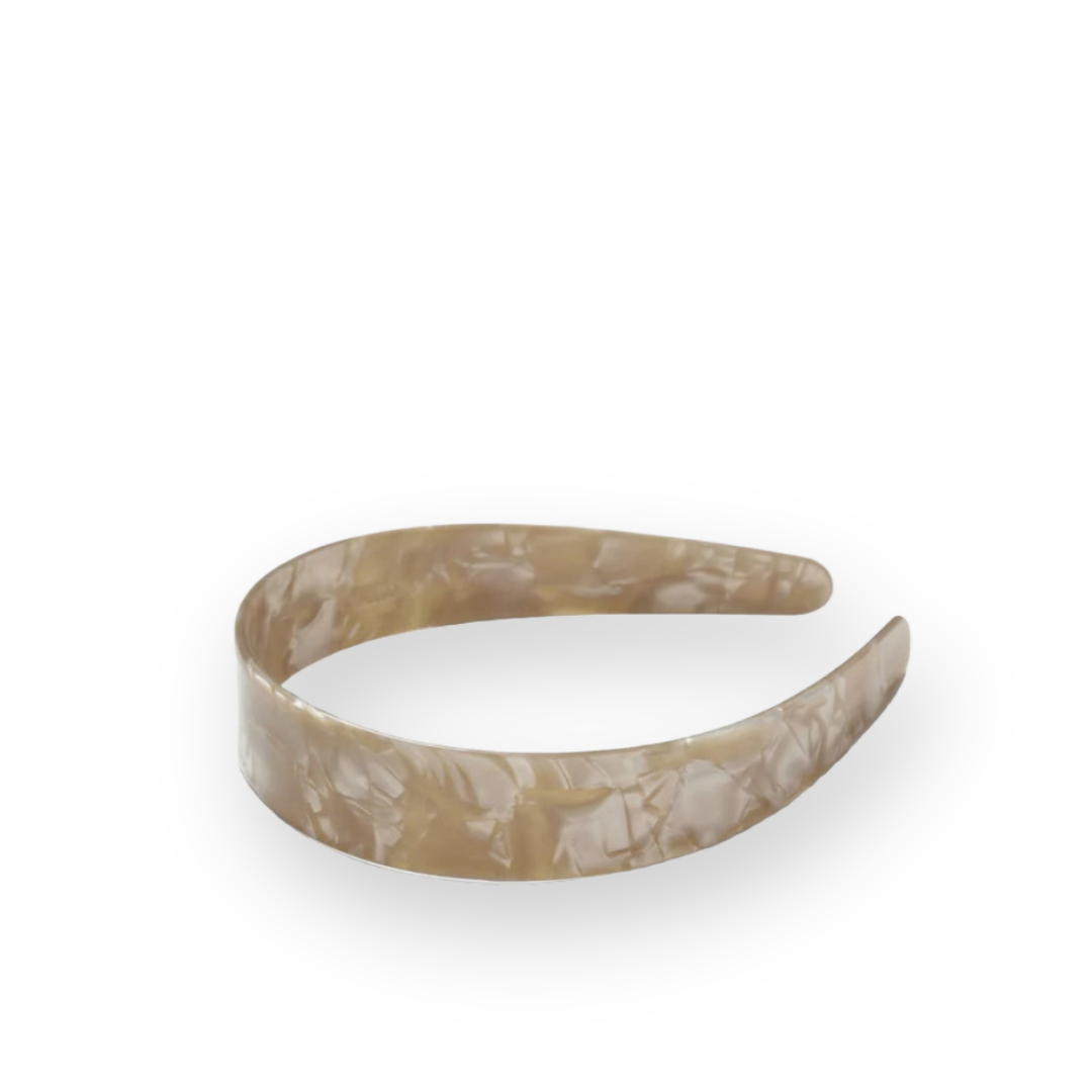 MACHETE - WIDE HEADBAND IN SAND SHELL