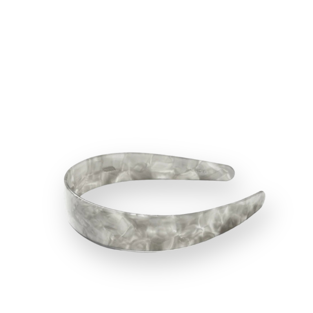 MACHETE - WIDE HEADBAND IN GREY SHELL