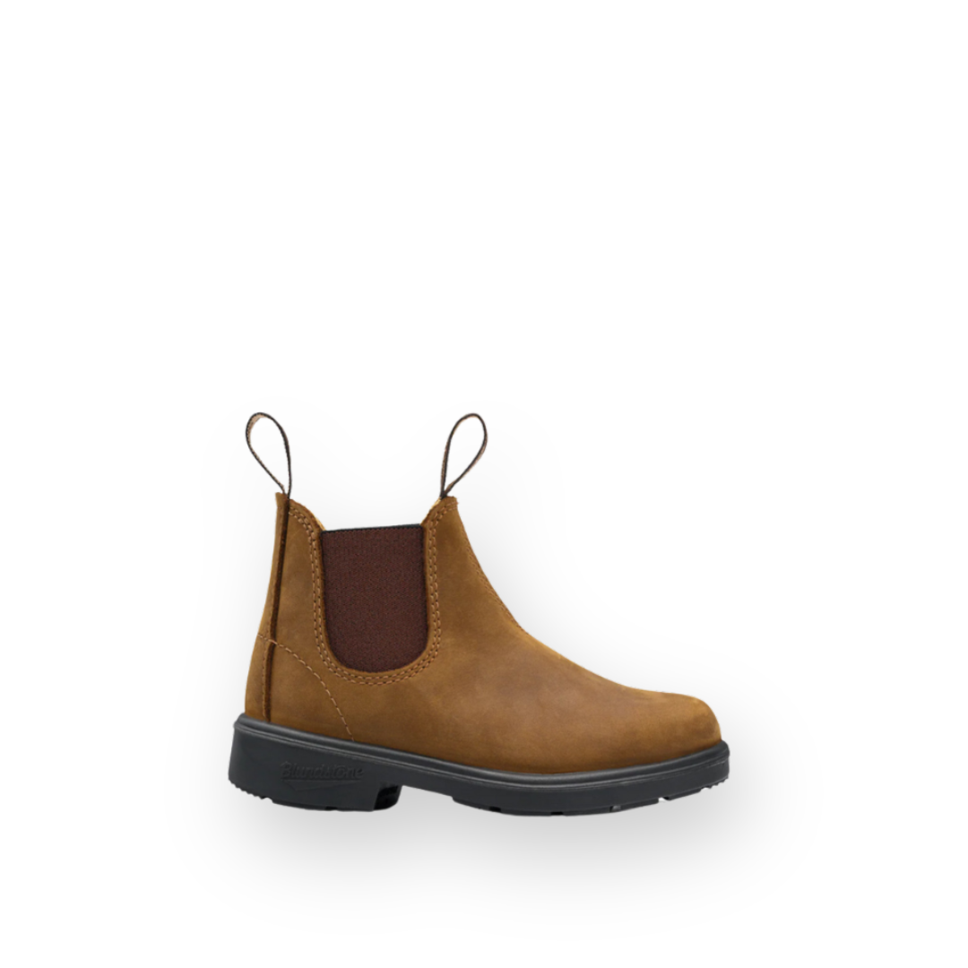 BLUNDSTONE - 1563 KIDS BOOT IN SADDLE BROWN NUBUCK