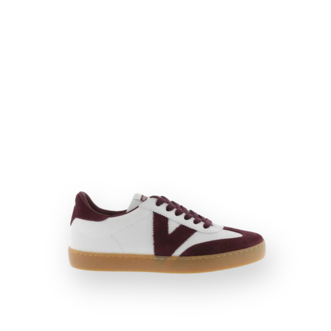 VICTORIA - BERLIN 2.0 SNEAKER 1126207 IN BURDEOS LEATHER