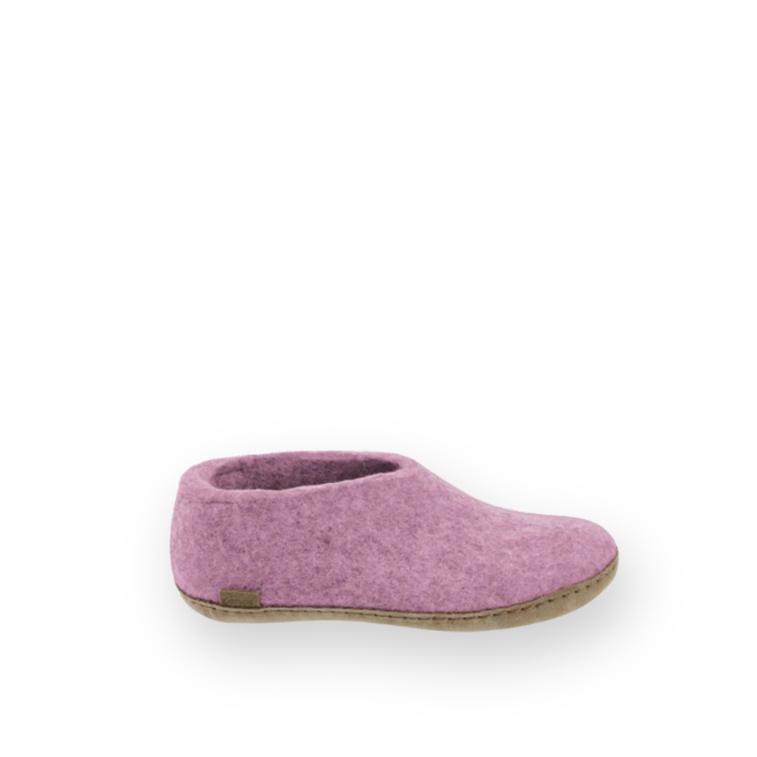 GLERUPS - SHOE LEATHER SOLE IN FLOWER WOOL