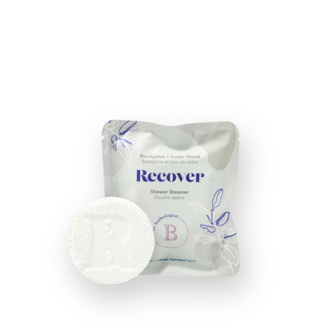 BATHORIUM - THE BATHOLOGIST RECOVER SHOWER STEAMER IN EUCALYPTUS + CEDAR WOOD