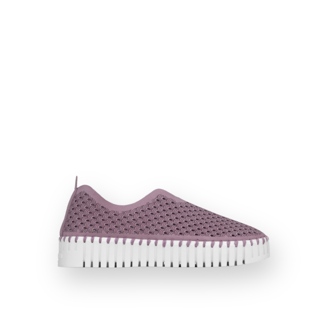 ISLE JACOBSEN - TULIP3373 PLATFORM IN MAUVE SHADOW TEXTILE
