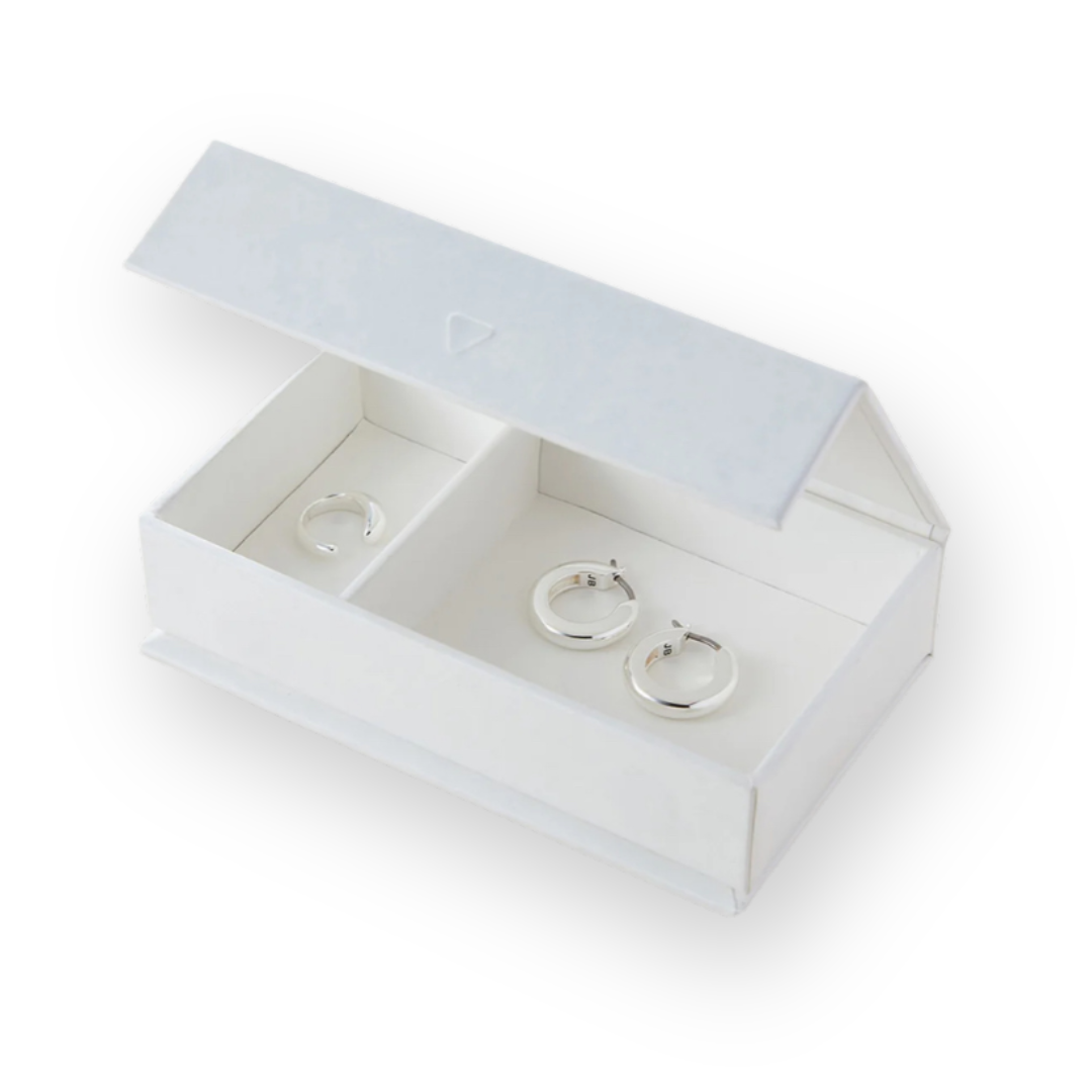 JENNY BIRD - ESSENTIAL EAR STACK IN SILVER