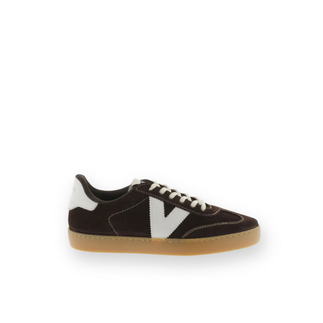 VICTORIA - BERLIN 3.0 SNEAKER 1126218 IN CHOCOLATE SUEDE
