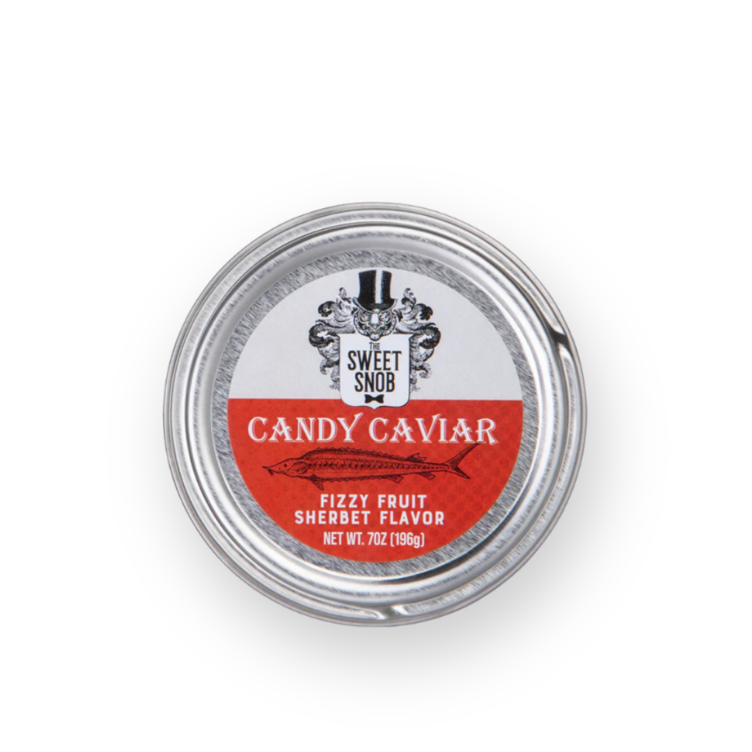 THE SWEET SNOB - CANDY CAVIAR IN FRUIT SHERBET
