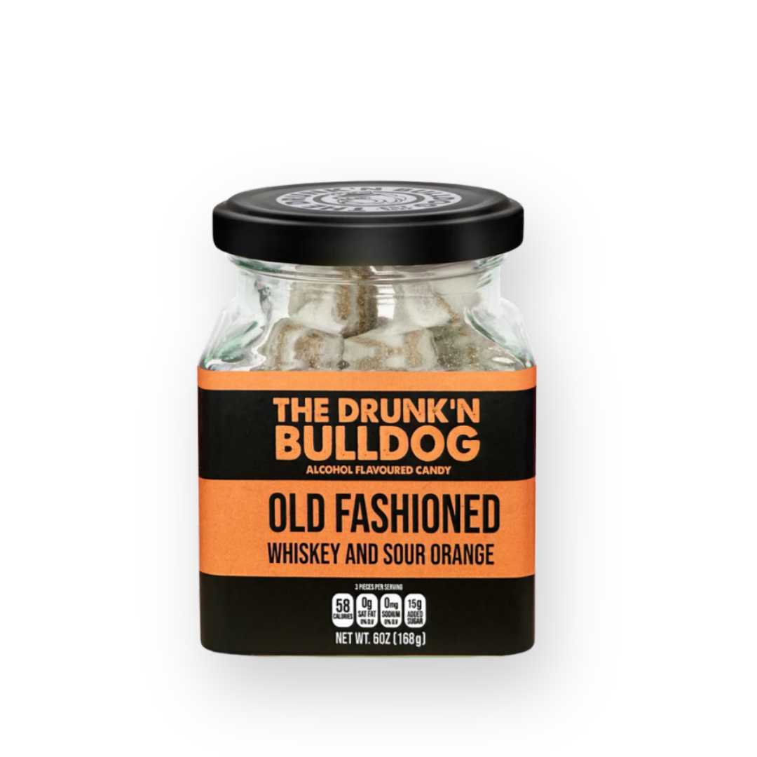 THE SWEET SNOB - THE DRUNK'N BULLDOG HARD SWEETS IN OLD FASHIONED