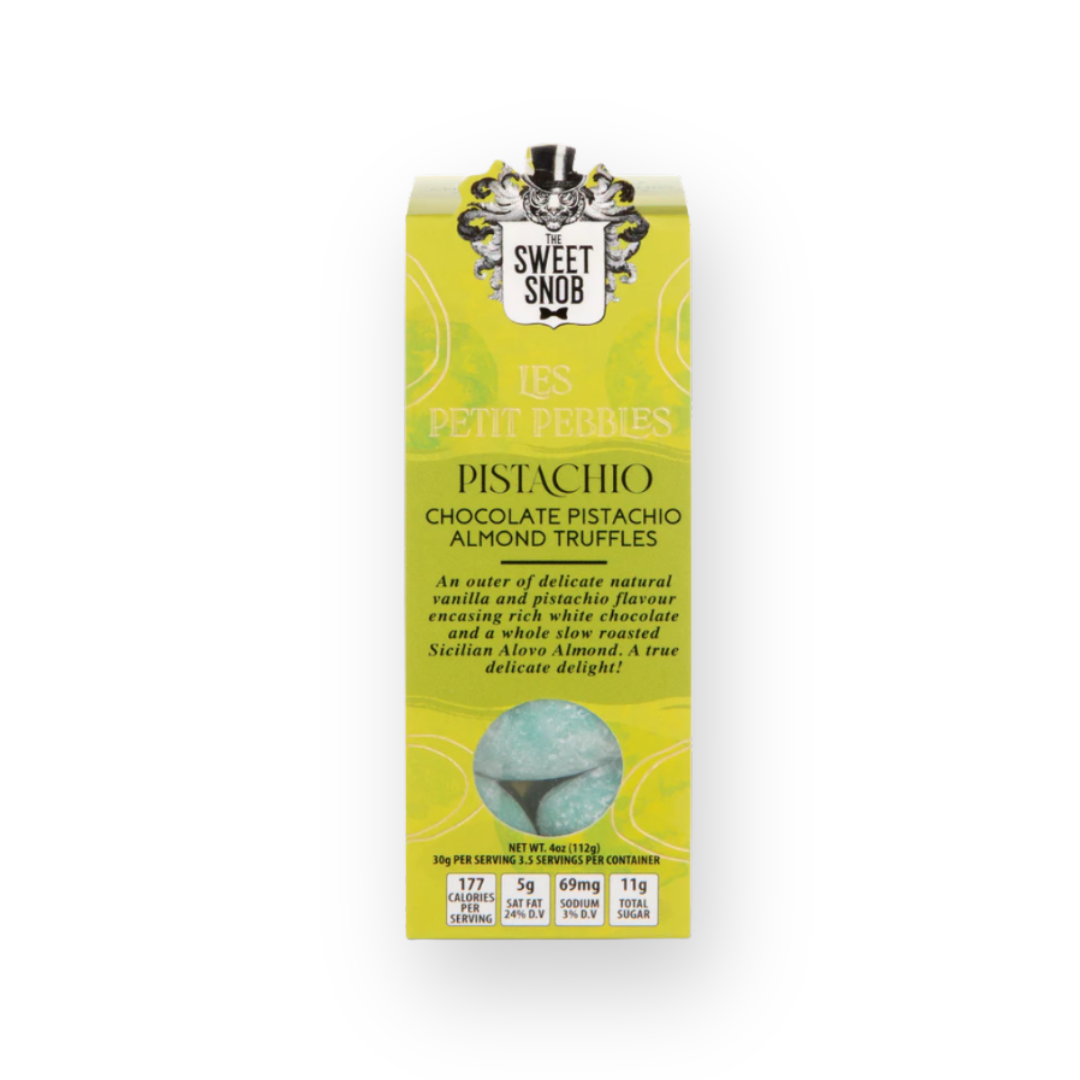 THE SWEET SNOB - LES PETIT PEBBLES IN PISTACHIO