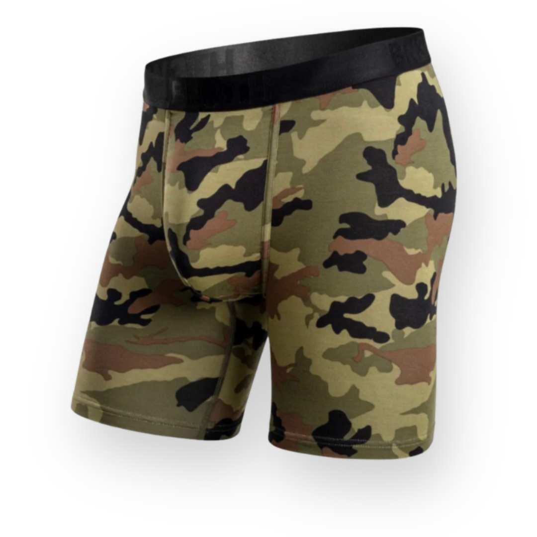BN3TH - CLASSIC ICON BOXER BRIEF PRINT CAMO - GREEN