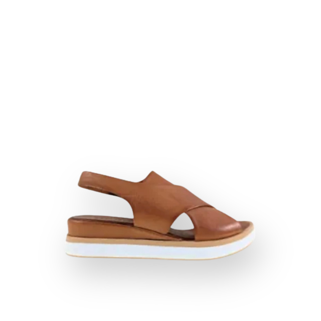 ATELIERS - CARTAGENA SANDAL IN TAN LEATHER