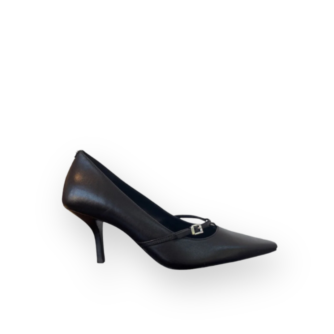 MICHAEL KORS - SELINA PUMP IN BLACK LEATHER