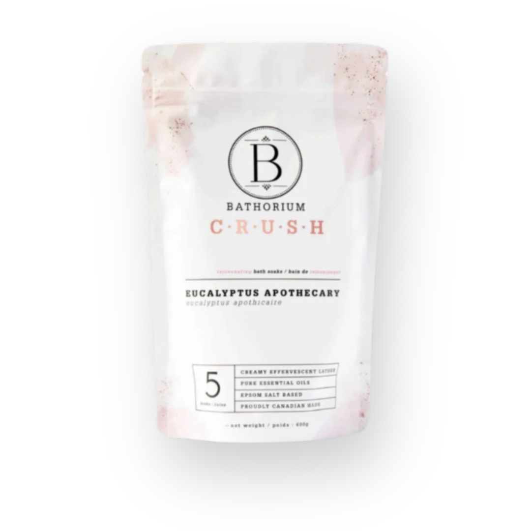BATHORIUM - CRUSH BATH SOAK IN EUCALYPTUS APOTHECARY - 600G