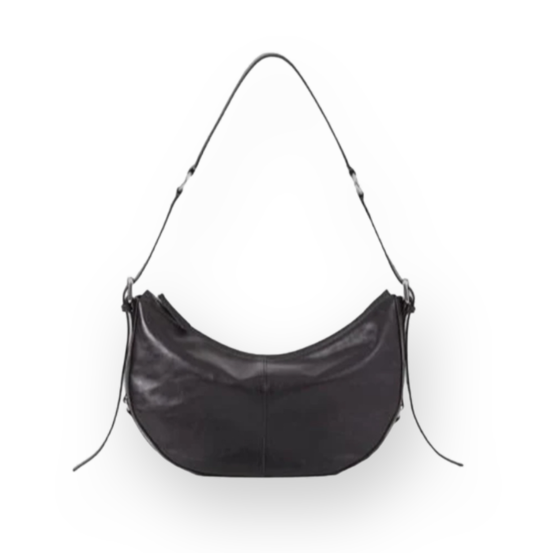VAGABOND SHOEMAKERS - ITAMI CROSSBODY BAG IN BLACK LEATHER