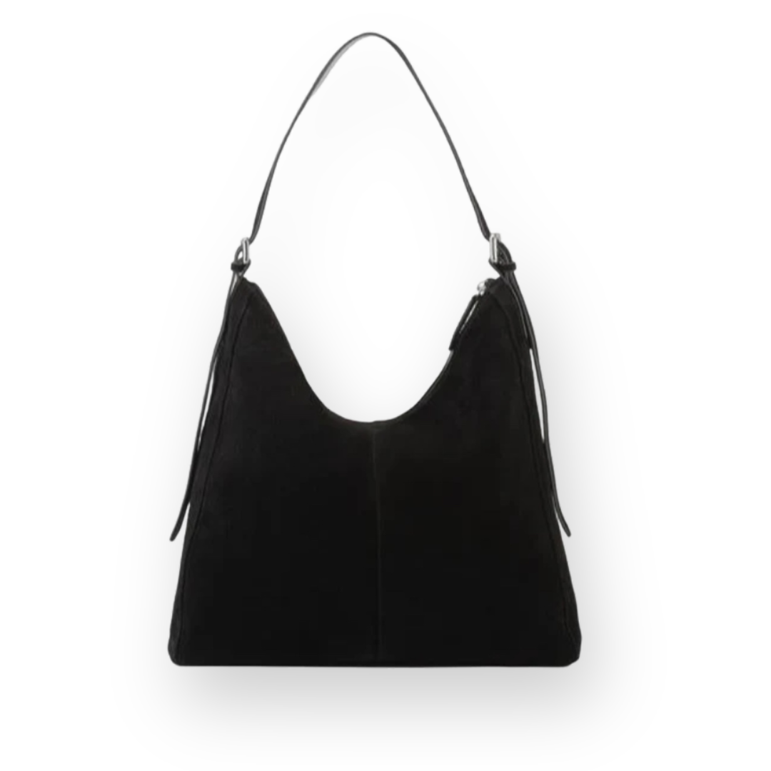 VAGABOND SHOEMAKERS - HILO BAG IN BLACK SUEDE