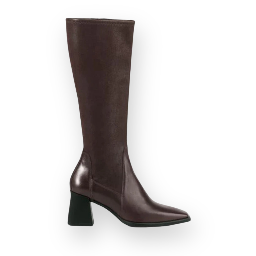 VAGABOND SHOEMAKERS - HEDDA TALL BOOT IN BROWN LEATHER