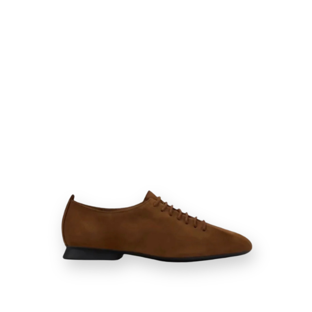 CAMPER - CASI MYRA LACE UP K201802-005 IN BROWN NUBUCK