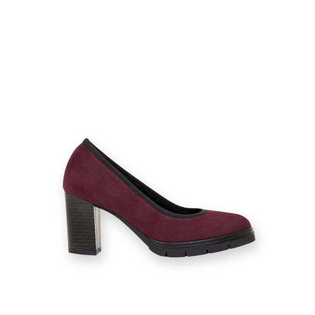 ATELIERS - REESE PUMP IN BORDO SUEDE