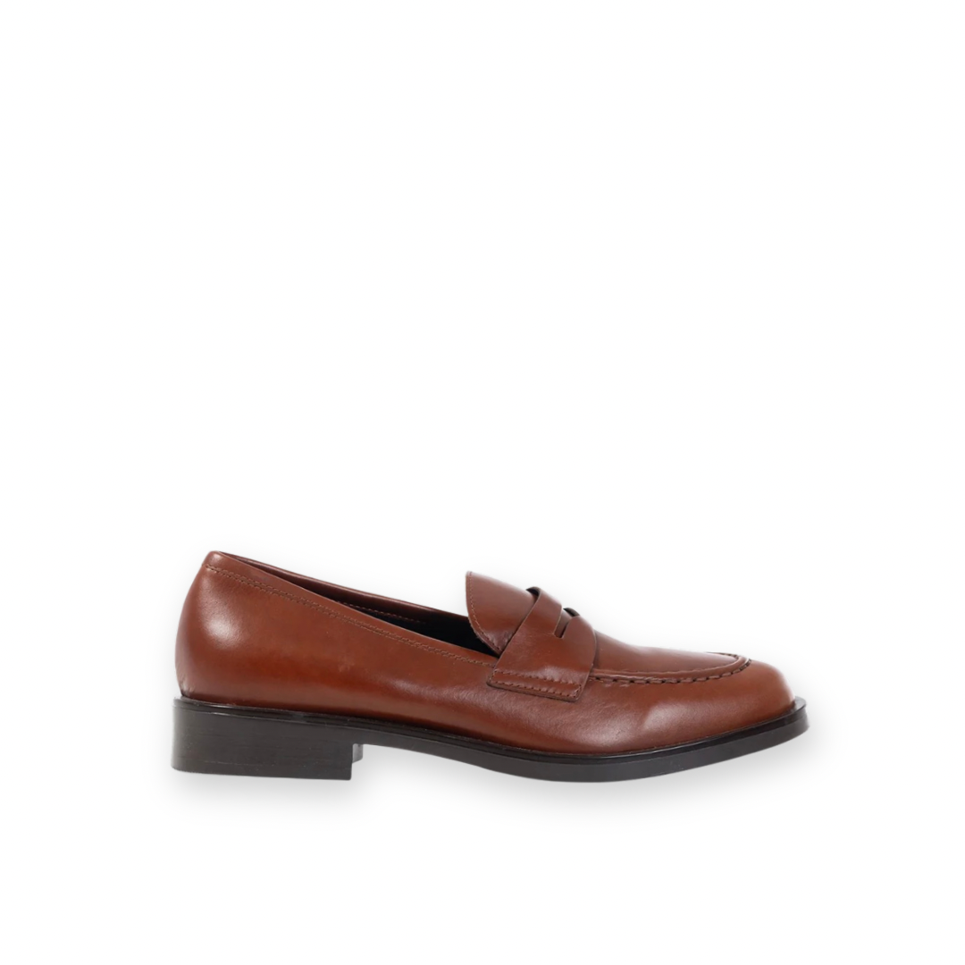 ATELIERS - CARLOS LOAFER IN TAN LEATHER