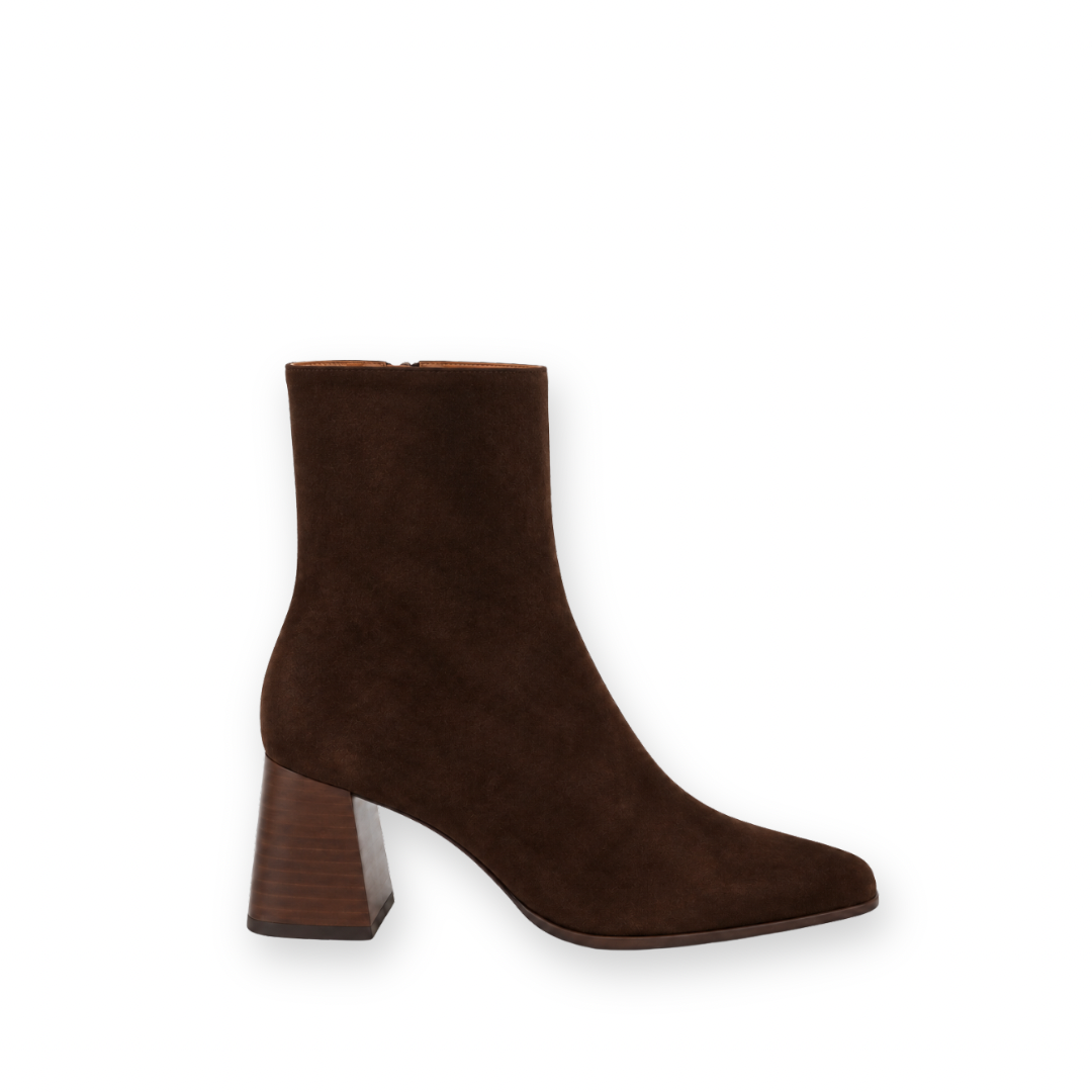ANGEL ALARCON - TRIMIA BOOT 26575-492A IN CHOCOLATE BROWN SUEDE