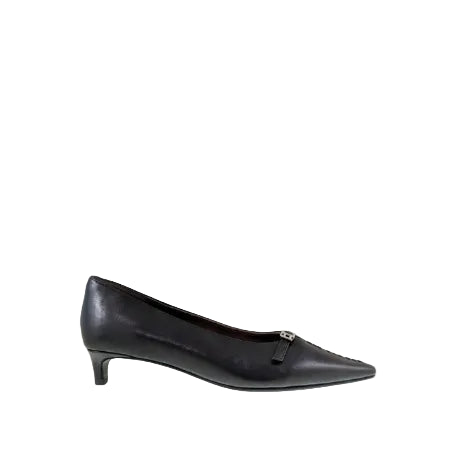ATELIERS - BOTA PUMP IN BLACK LEATHER