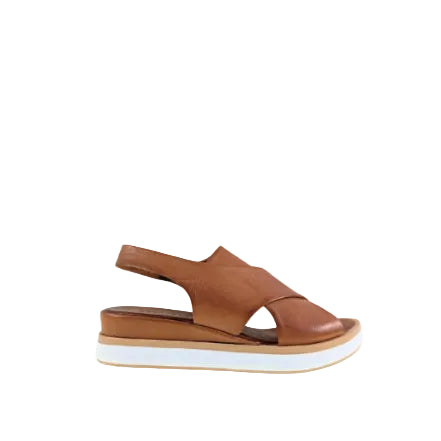 ATELIERS - CACTAGENA SANDAL IN TAN LEATHER