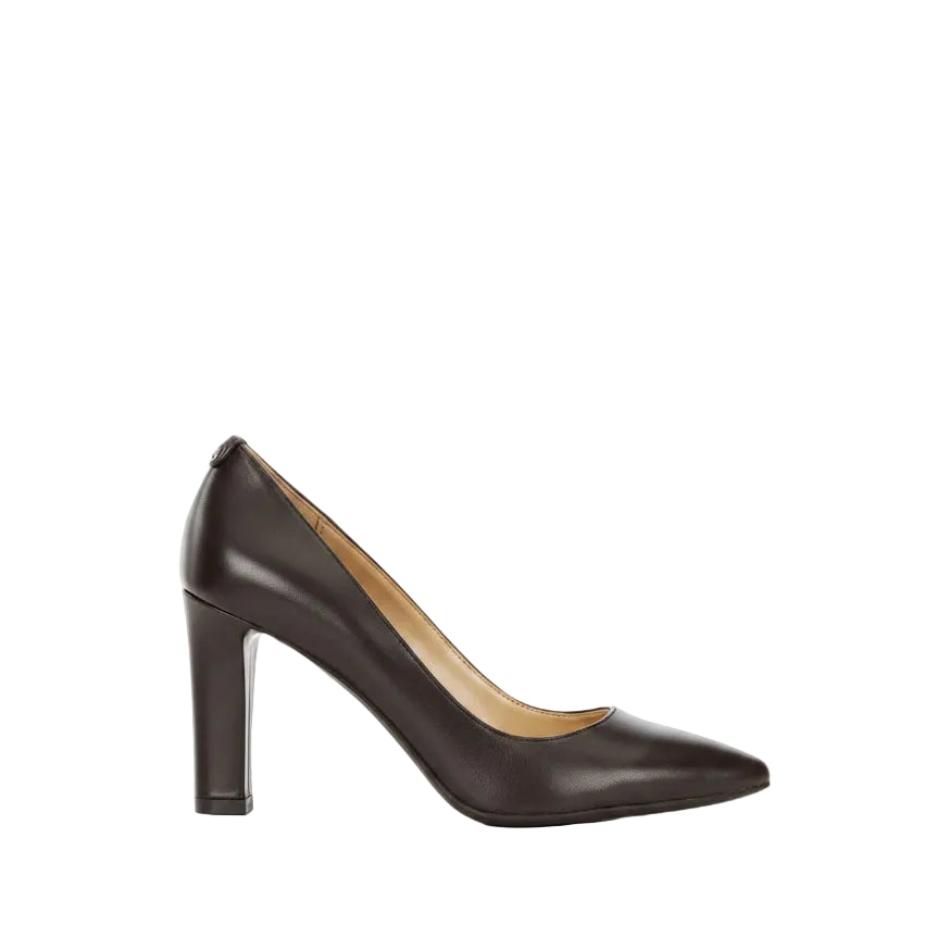 MICHAEL KORS - MILLY FLEX PUMP IN CHOCOLATE LEATHER
