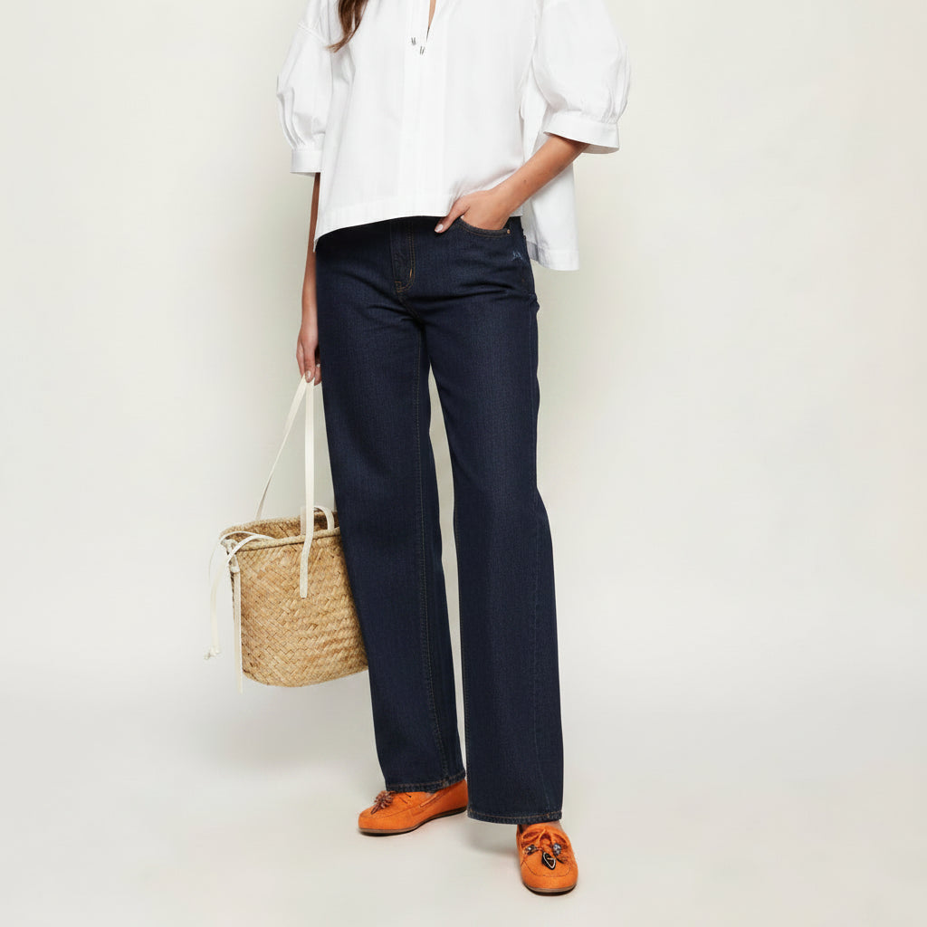 MICHAEL KORS - FALLON MOCCASIN IN CHAMBRAY SUEDE