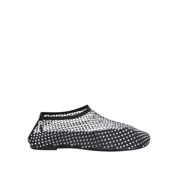MOLLINI - REAFFIRM FLAT IN BLACK MESH