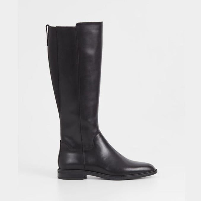 VAGABOND - FRANCES 2.0 TALL BOOT IN BLACK LEATHER