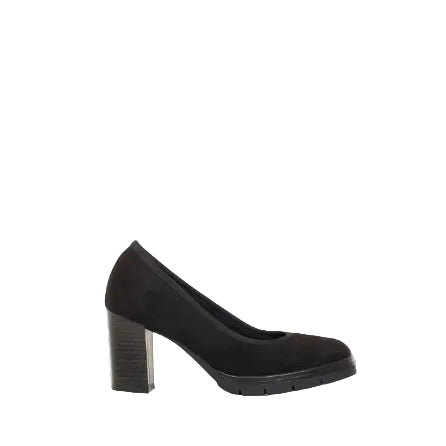 ATELIERS - REESE PUMP IN BLACK SUEDE