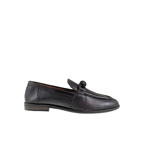 ATELIERS - SERENA LOAFER IN BLACK LEATHER