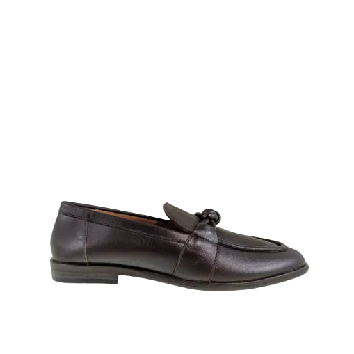 ATELIERS - SERENA LOAFER IN BROWN LEATHER
