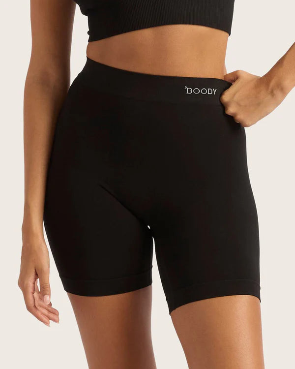 BOODY - SEAMFREE 6" UNDERSHORT IN BLACK