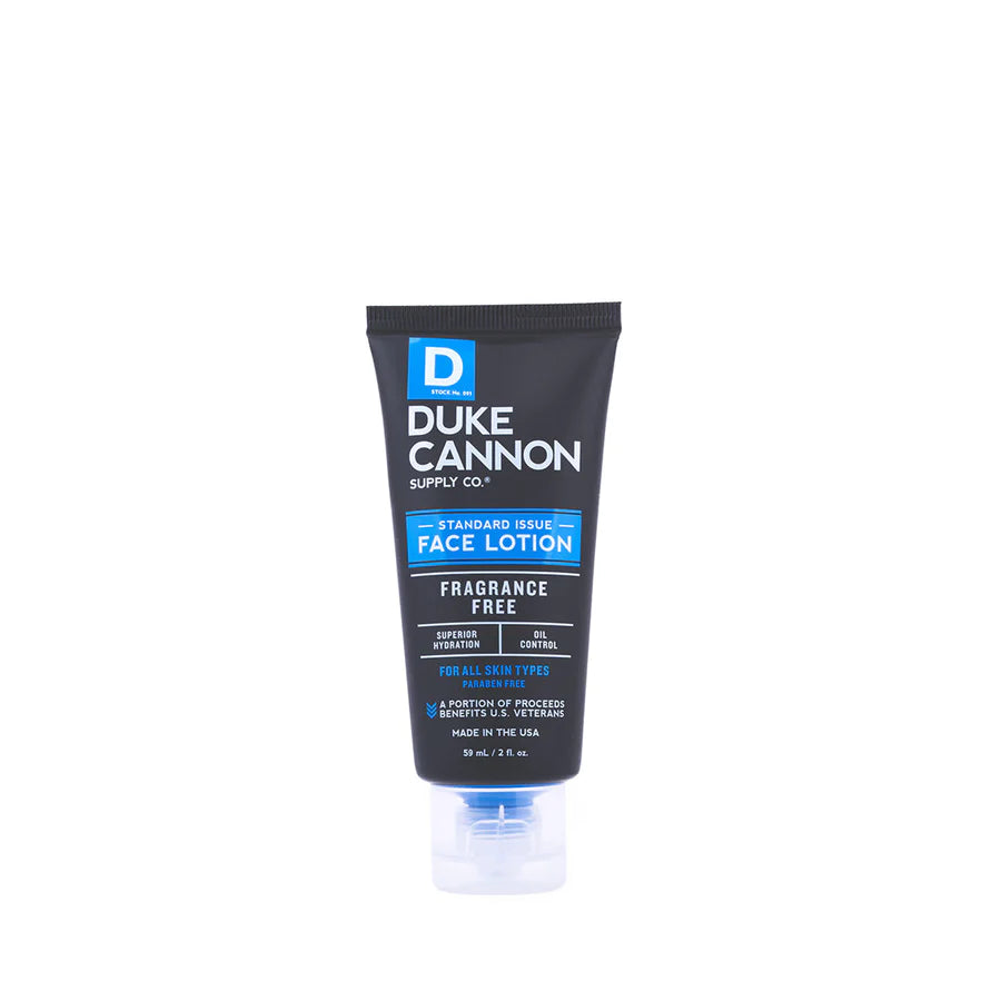 DUKE CANNON - STANDARD ISSUE FACE LOTION - TRAVEL SIZE