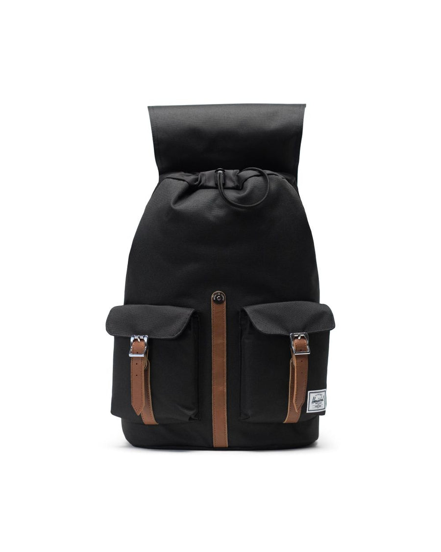 HERSCHEL - DAWSON BACKPACK IN BLACK/SADDLE BROWN