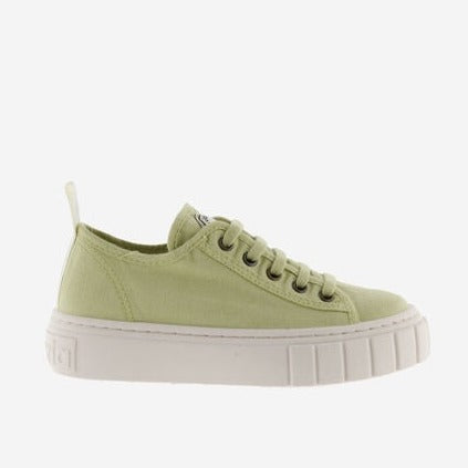 VICTORIA - ABRIL SNEAKER 1270111 IN AGUACATE RECYCLED CANVAS