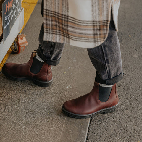 BLUNDSTONE - 2130 CLASSIC BOOT IN AUBURN LEATHER