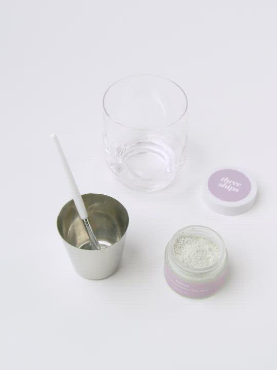 THREE SHIPS - DETOX ANTIOXIDANT CLAY MASK IN GREEN TEA