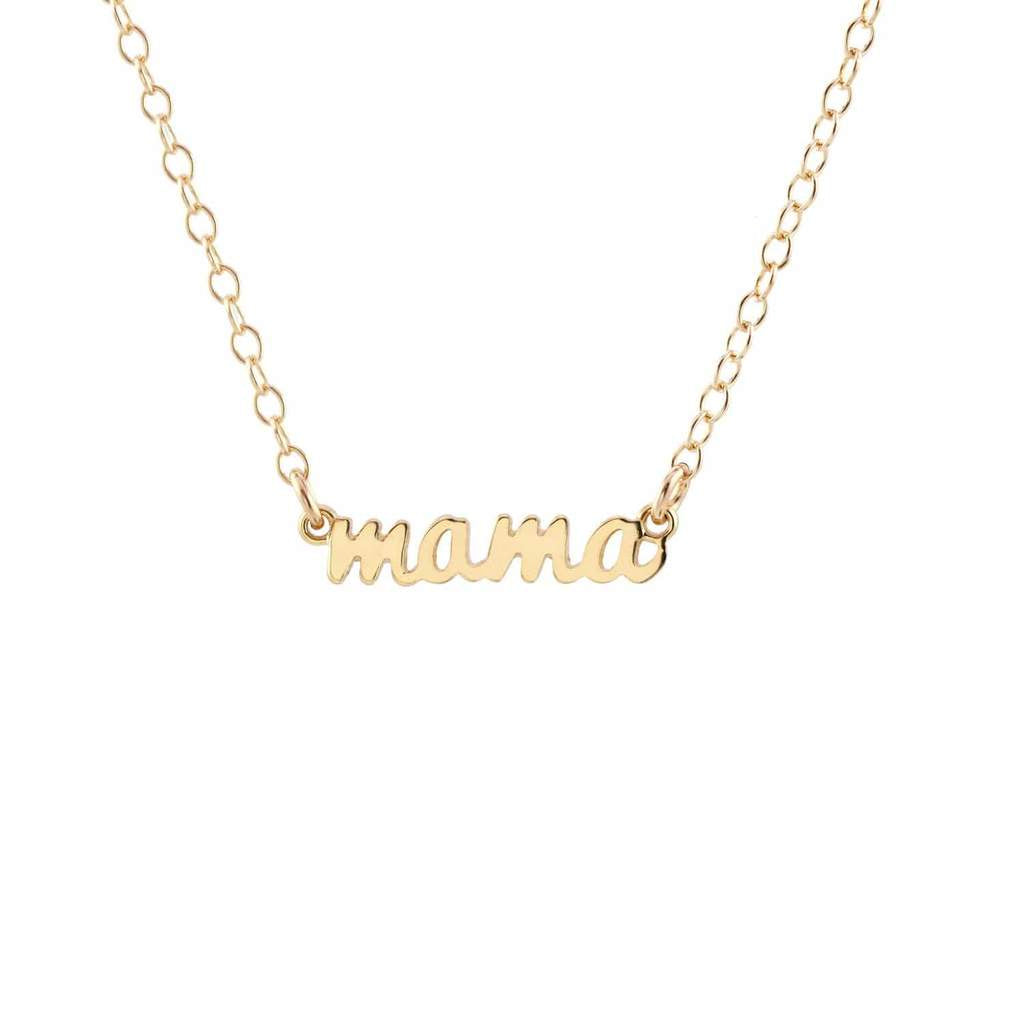KRIS NATIONS - MAMA CHARM NECKLACE IN GOLD