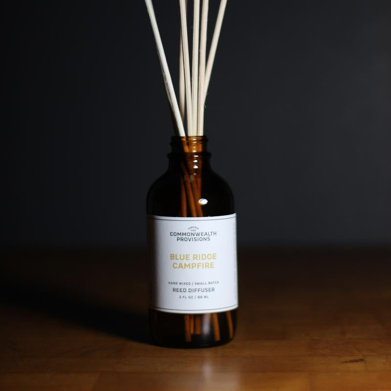 COMMONWEALTH PROVISIONS - REED DIFFUSER IN BLUE RIDGE CAMPFIRE