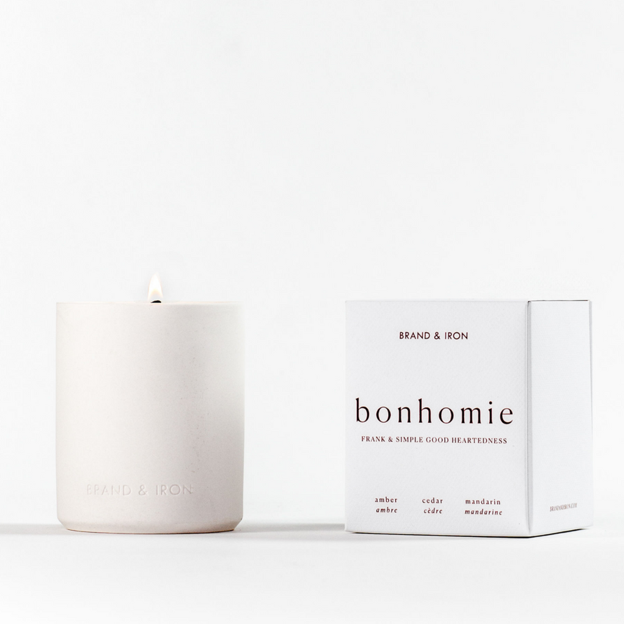 BRAND & IRON - LACONIC COLLECTION CANDLE IN BONHOMIE