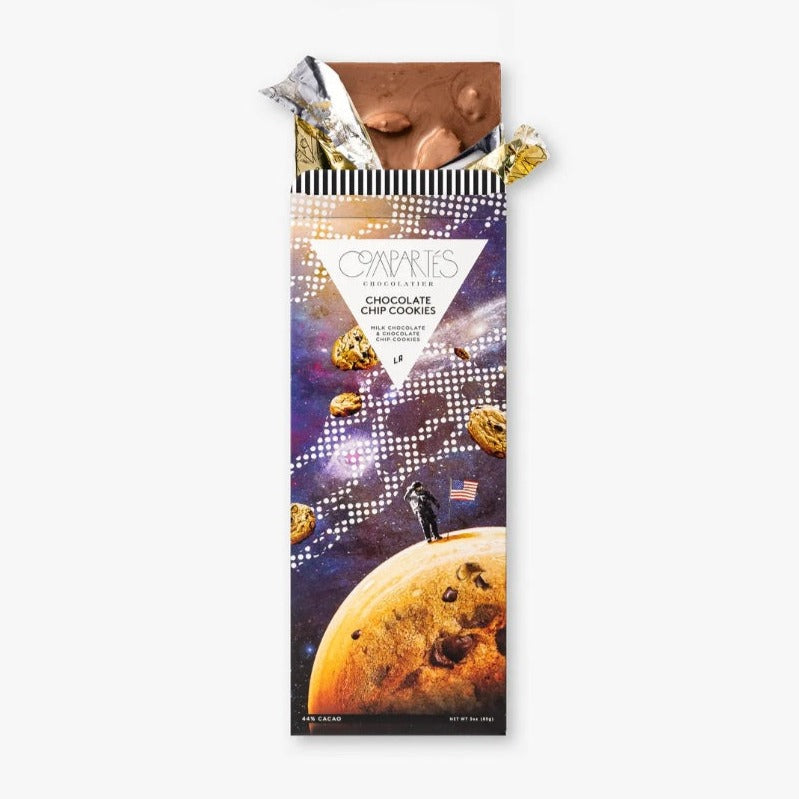 COMPARTES - GOURMET CHOCOLATE BAR IN CHOCOLATE CHIP COOKIE
