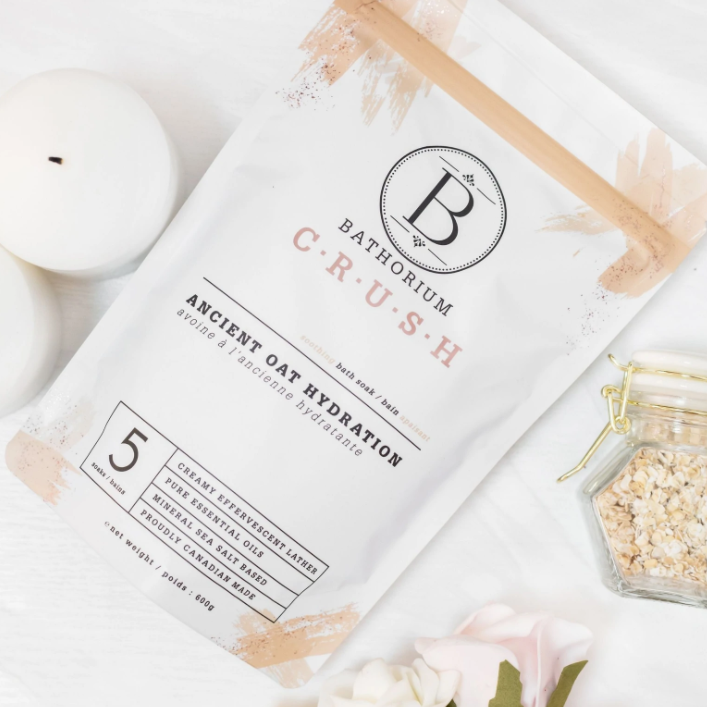 BATHORIUM - CRUSH BATH SOAK IN ANCIENT OAT HYDRATION - 600G