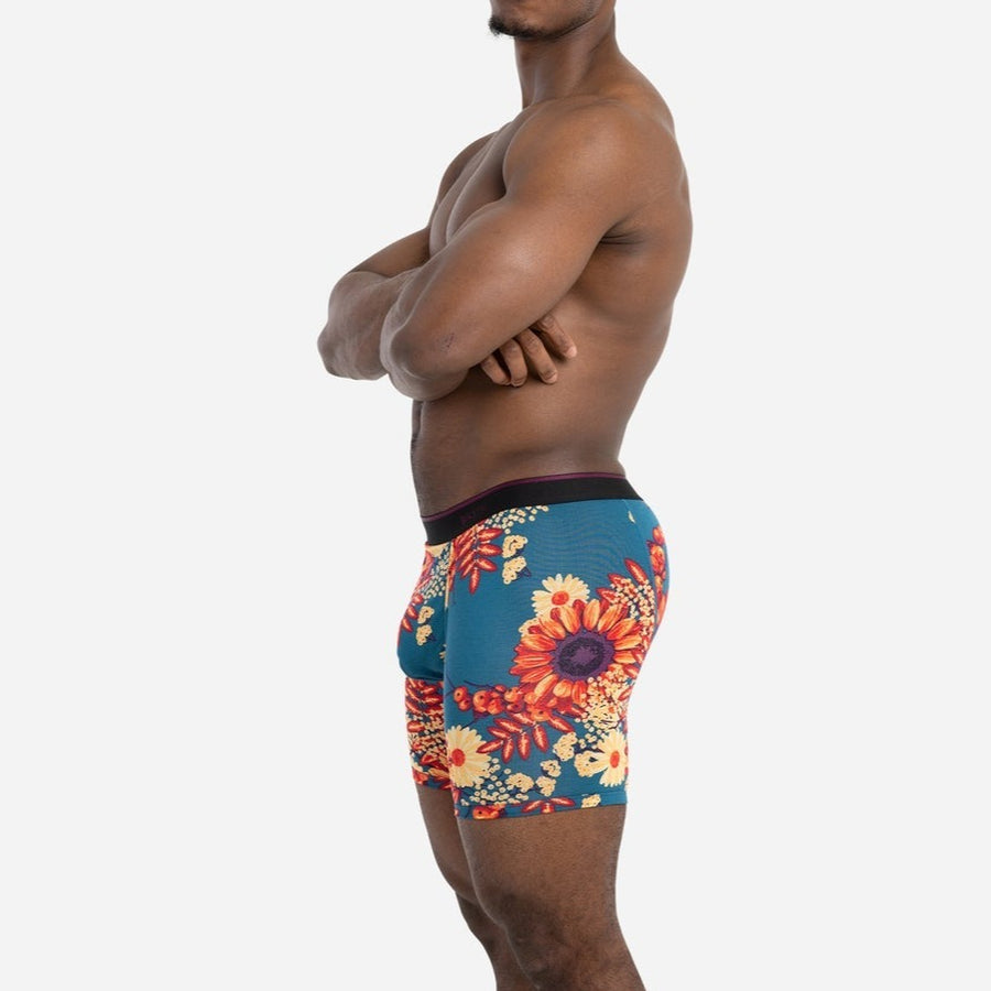 BN3TH - CLASSIC BOXER BRIEF PRINT IN WILDFLOWERS INK