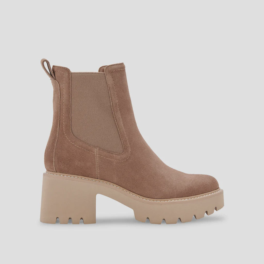 DOLCE VITA - HAWK H2O BOOTIE IN MUSHROOM SUEDE